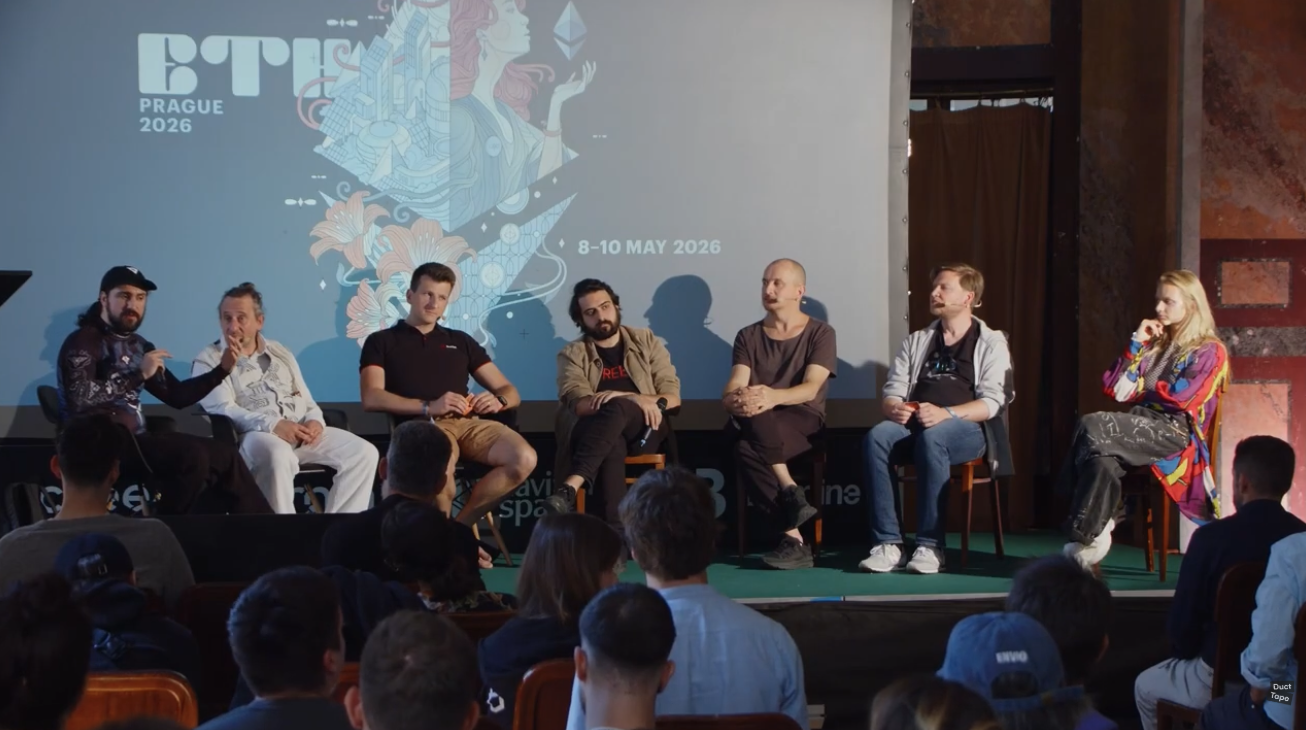 The Decentralization Stack panel at ETHPrague 2026